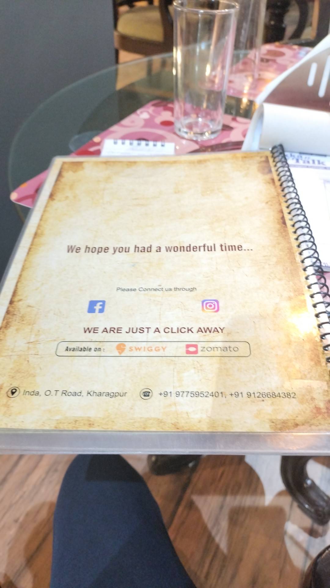 Tikka and Talk Multi Cuisine Restaurant menu