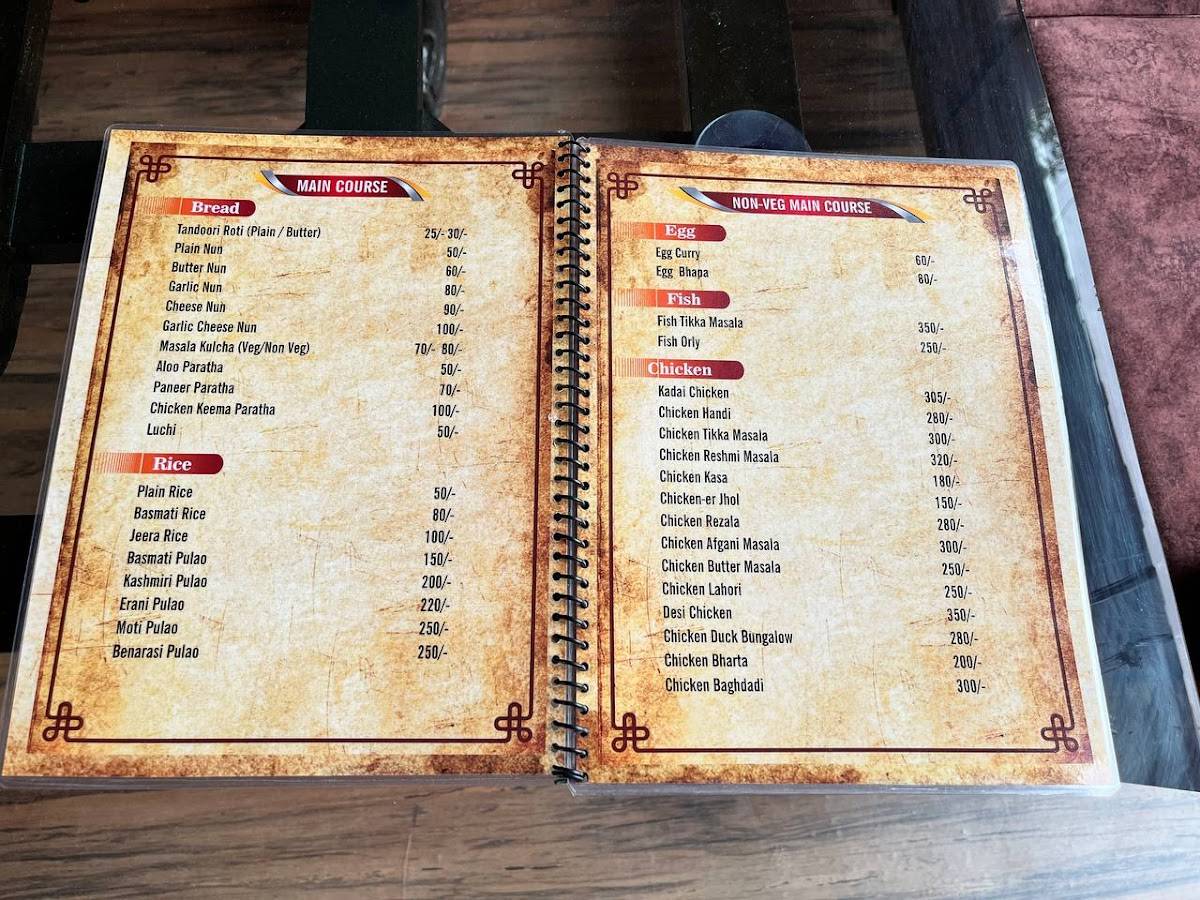 Tikka and Talk Multi Cuisine Restaurant menu