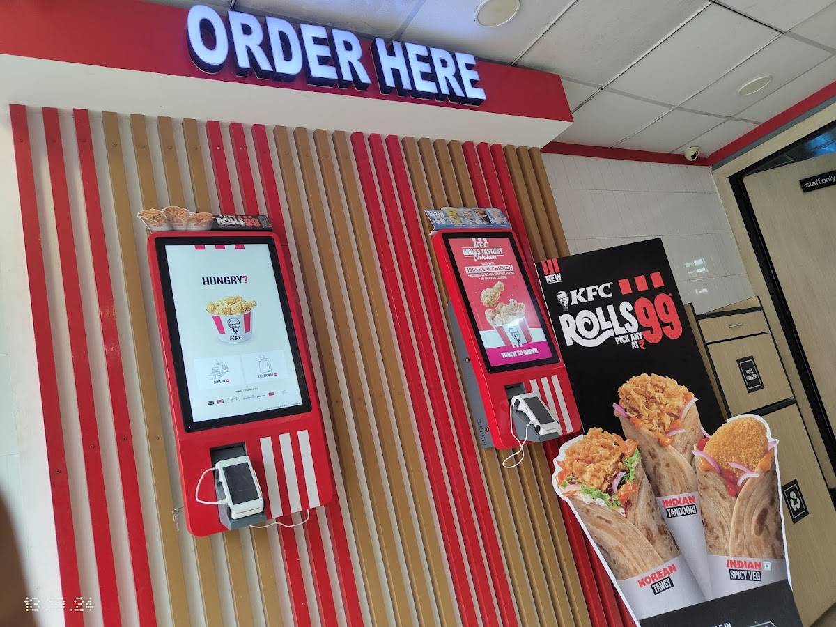 KFC menu