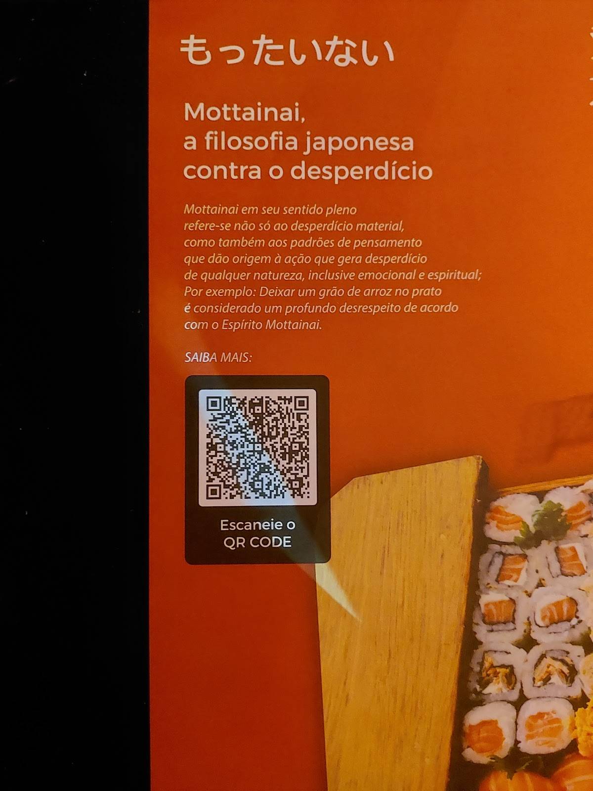 Tokyo Sushi Bar cardápio