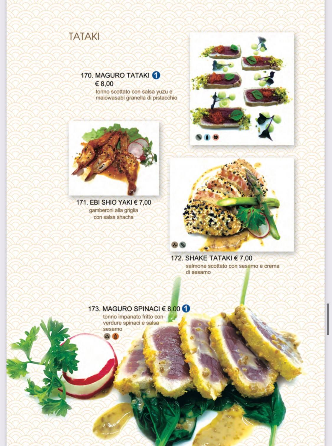 Menu di Tokyo Sushi Restaurant 