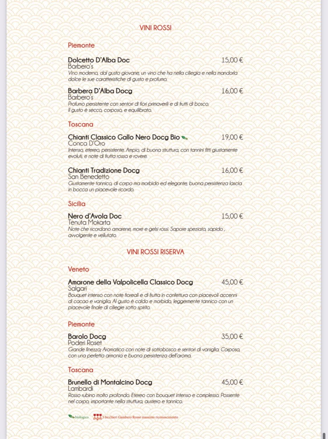 Menu di Tokyo Sushi Restaurant 