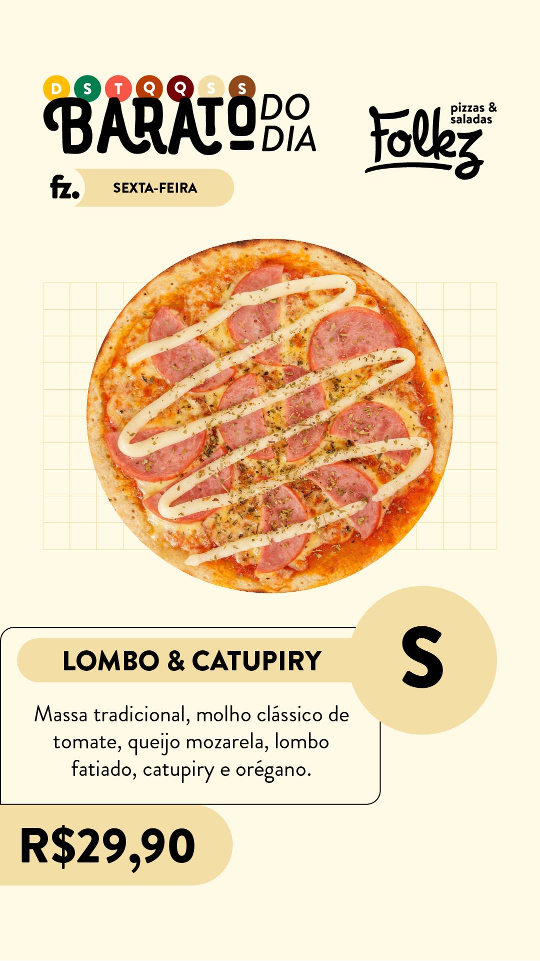 Folkz Pizzas & Saladas cardápio