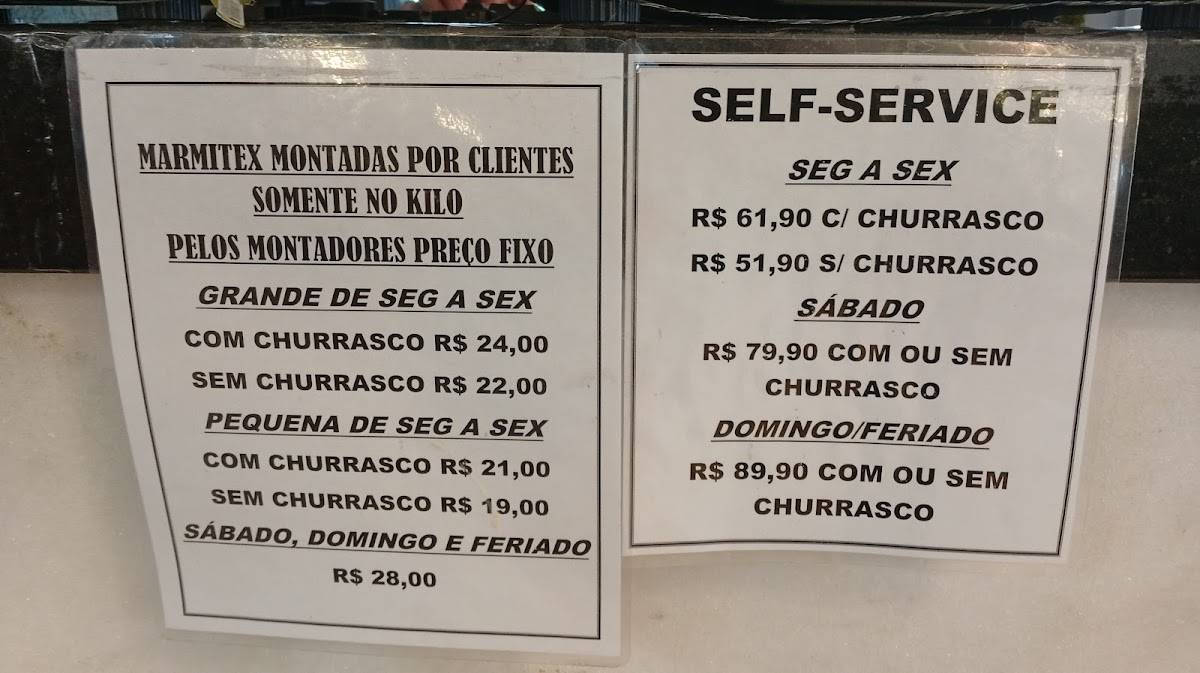 Tourão Restaurante E Pizzaria cardápio