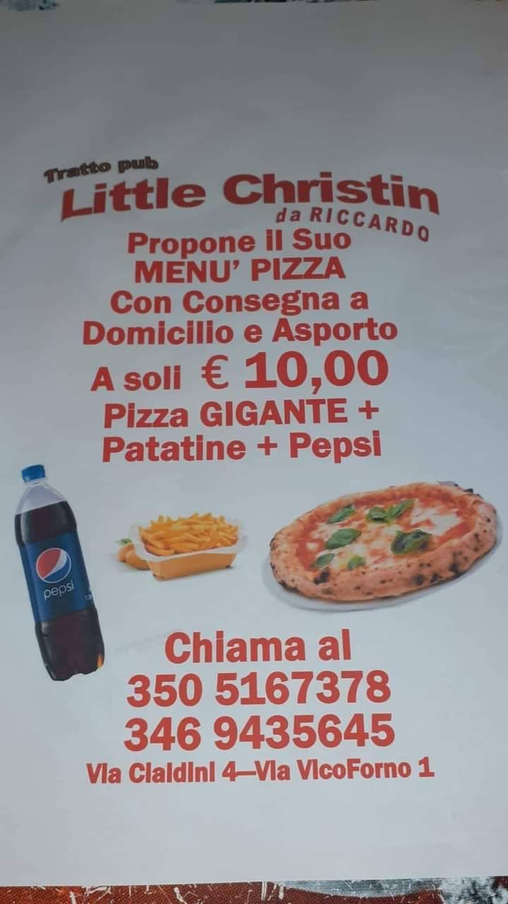 Menu di TrAtTo PuB lItTl£ cHrI$tIn 