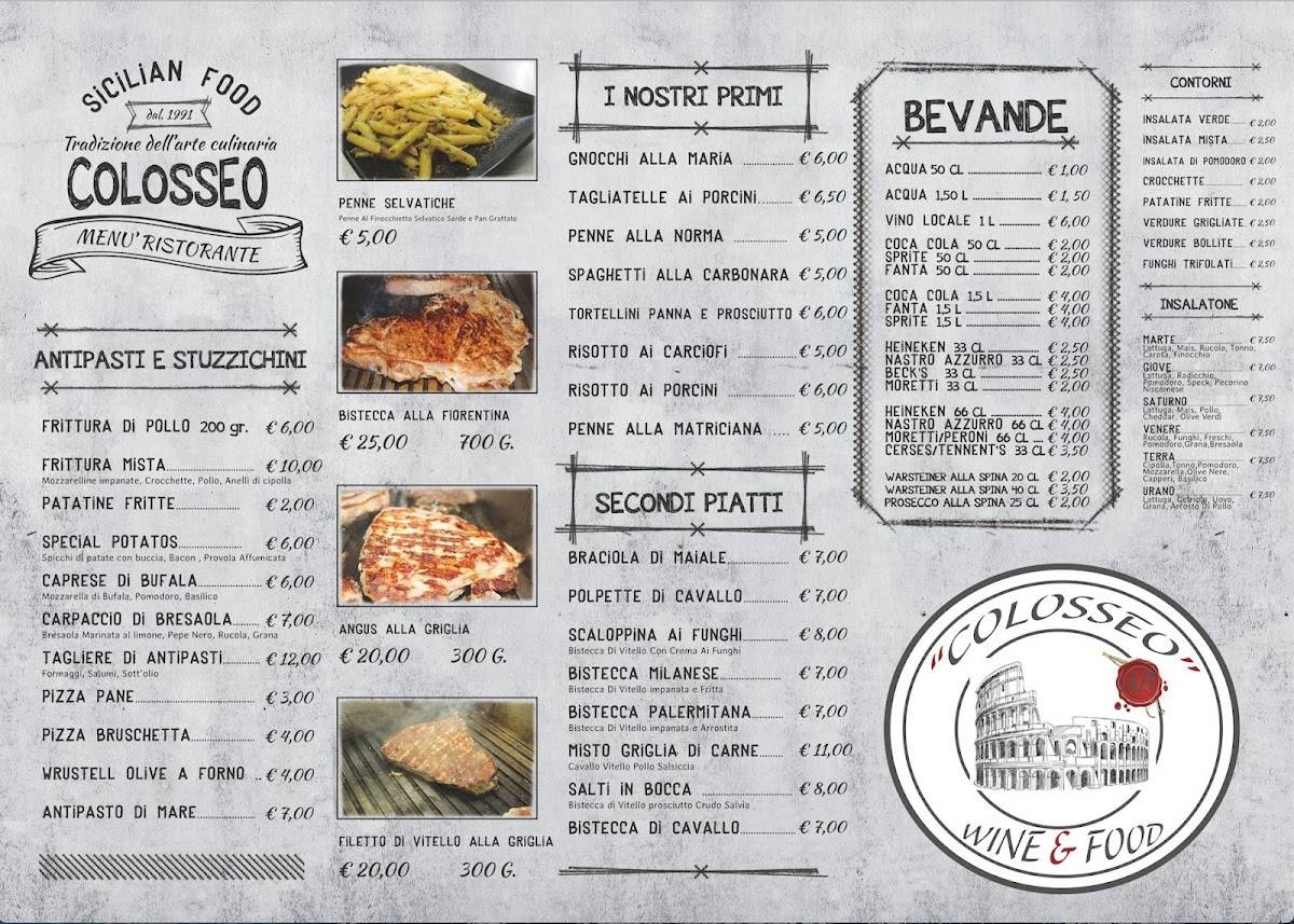 Menu di Colosseo Wine & Food ( Casa Bruccoleri ) 