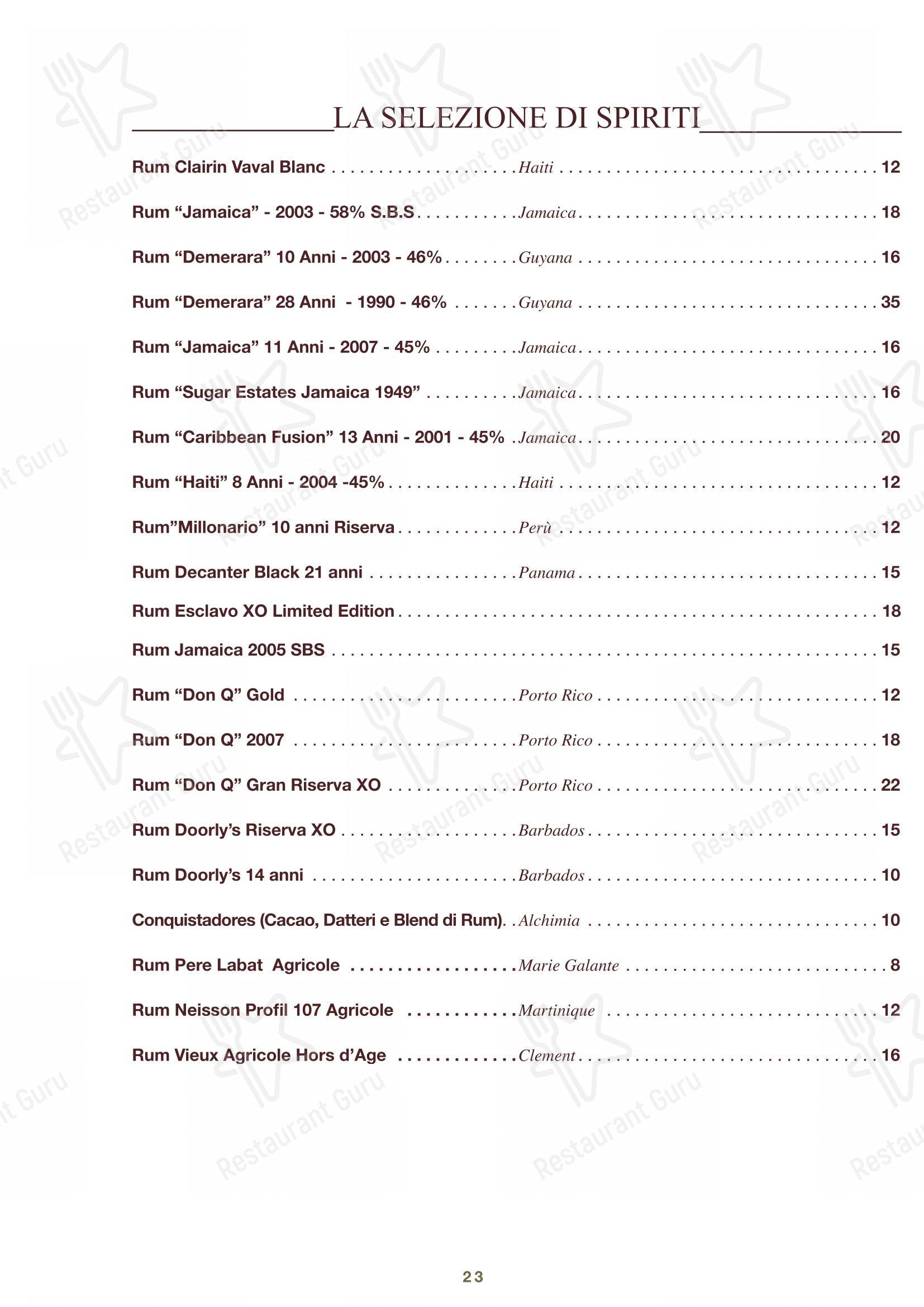 Menu di Trattoria I Masenini - Детское