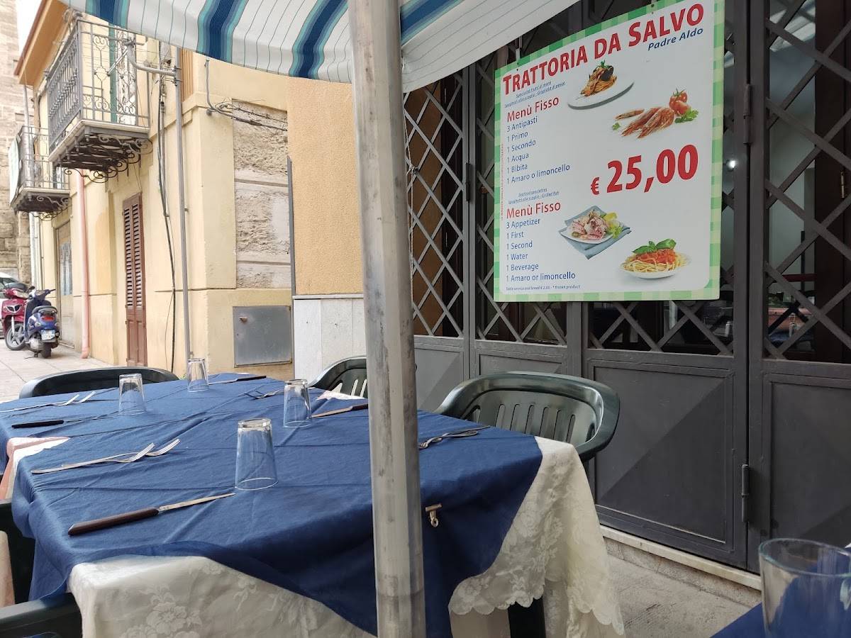 Menu di Trattoria da Salvo 