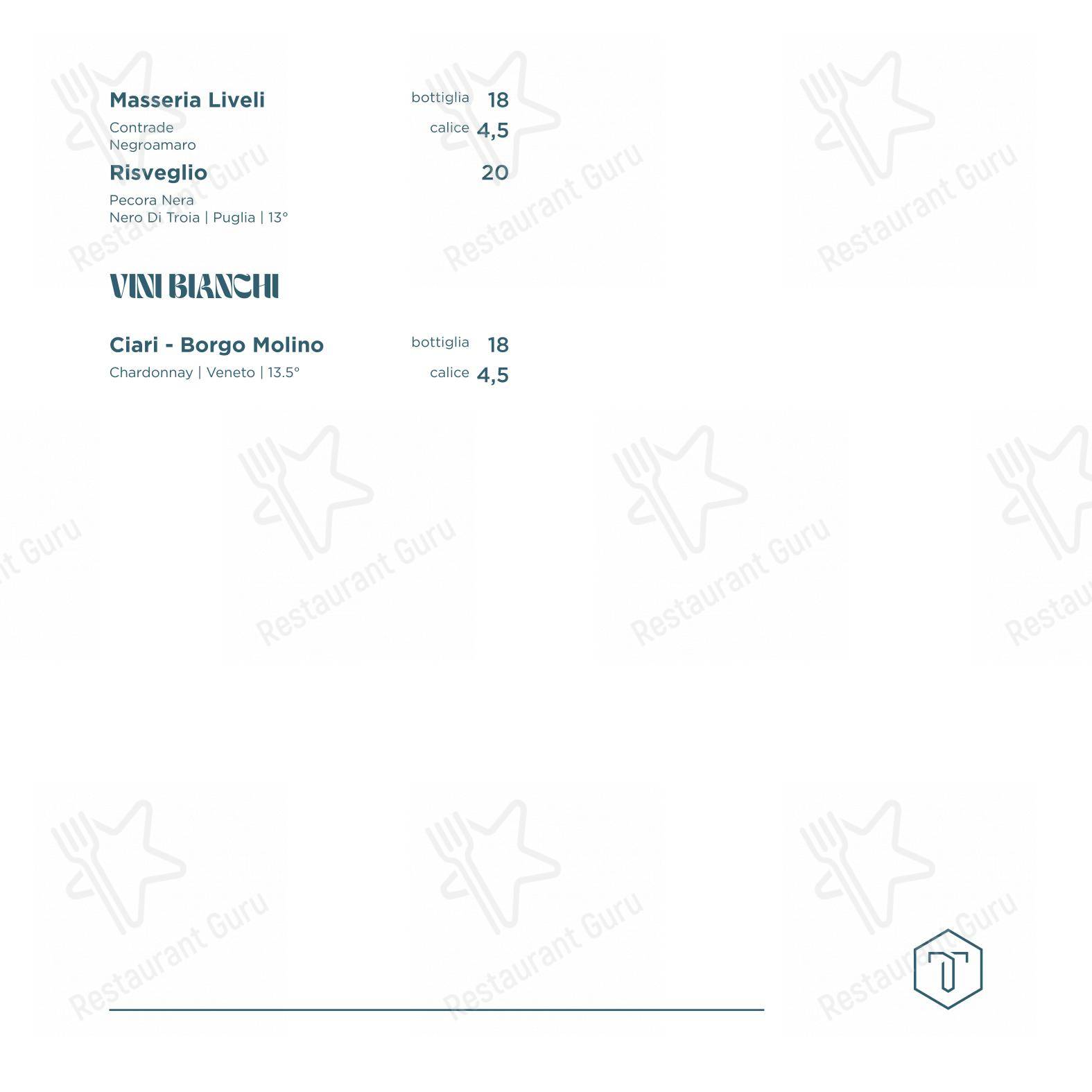 Menu di Truth - Mixology & Kitchen - 菜单
