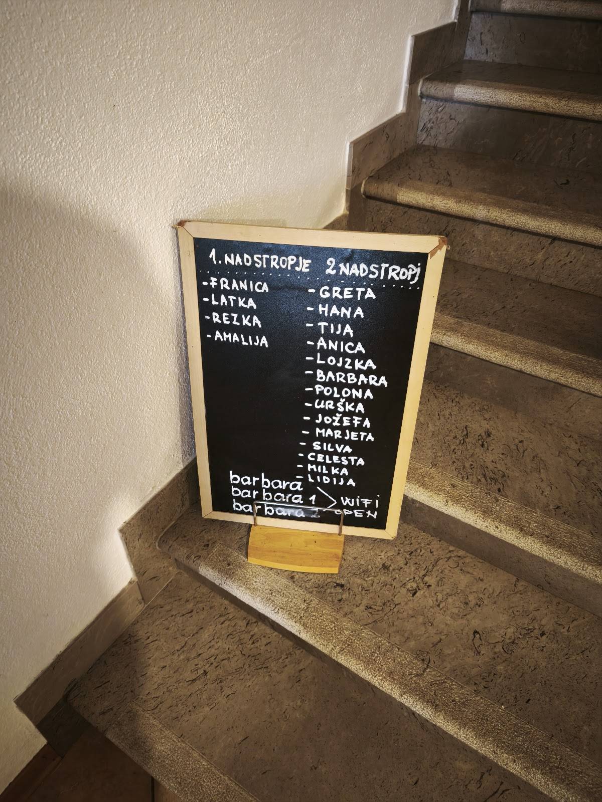 Menu di Turistična kmetija "Malovščevo " Garbari Milan - Dopolnilna dejavnost na kmetiji 