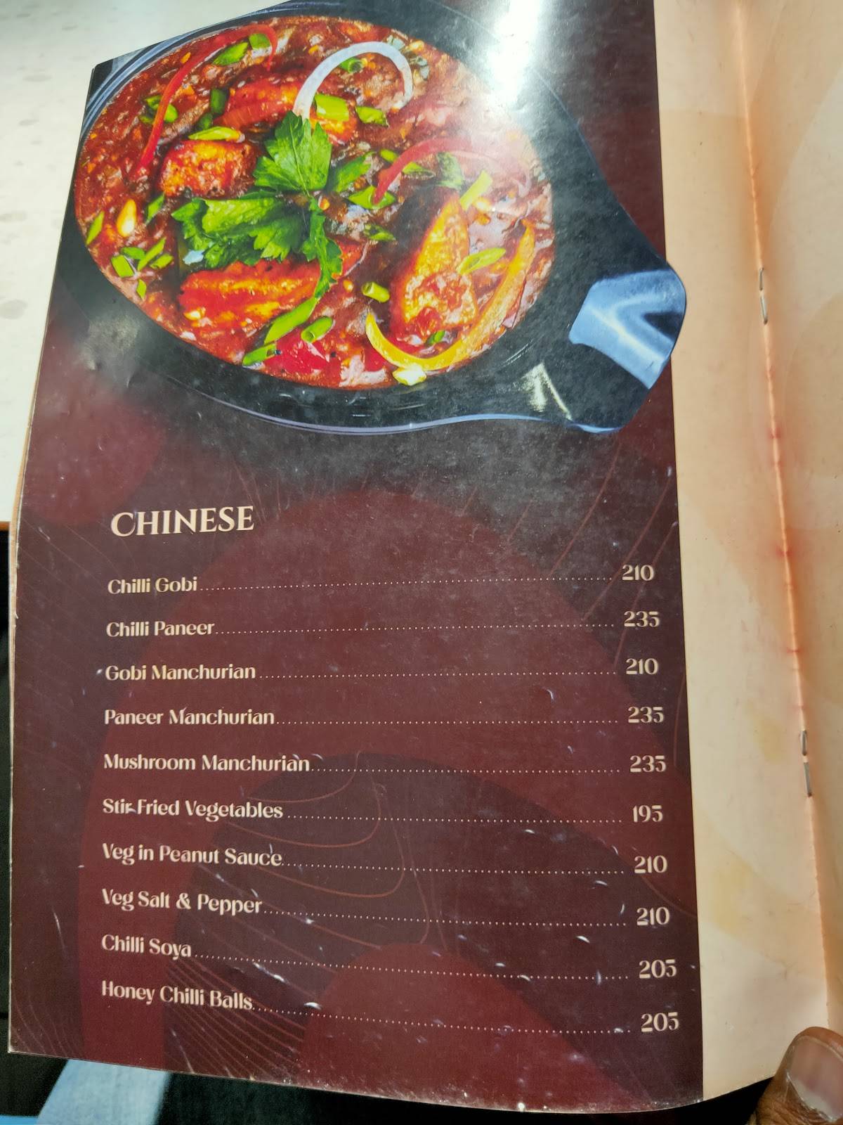 ULSAVAM RESTAURANT menu