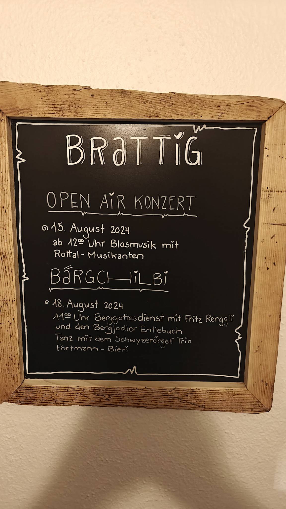 Menu di Unterlauelenalpwirtschaft 