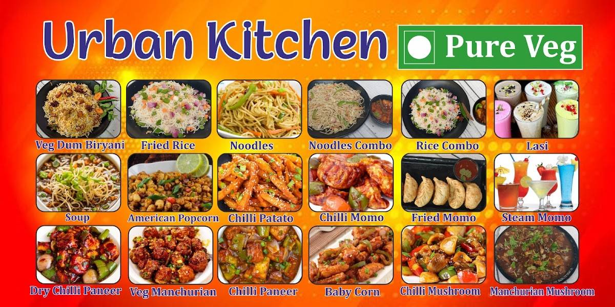 Urban Kitchen Pure Veg menu