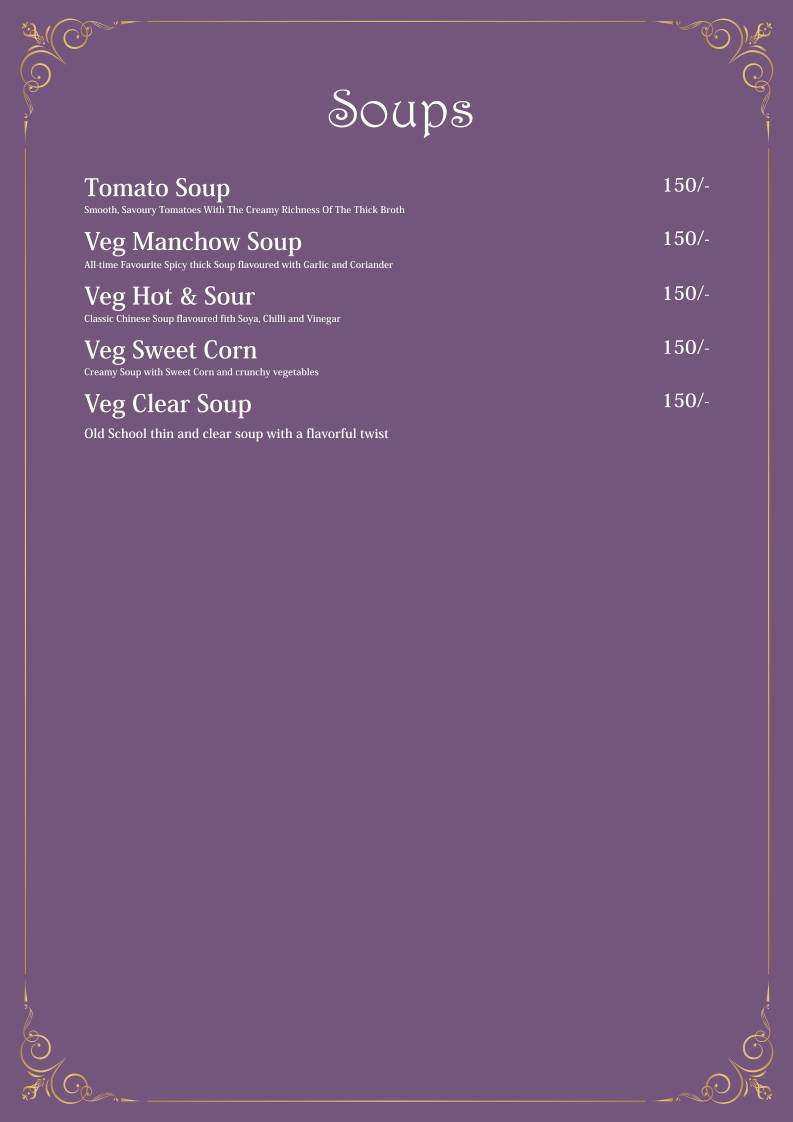 Hislerim Restaurant menu