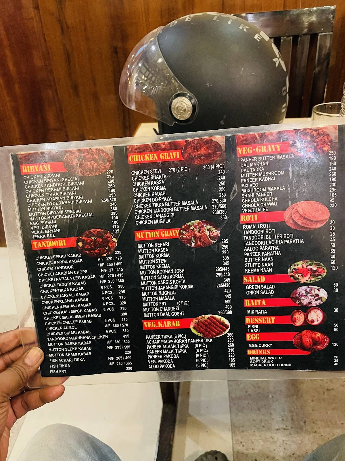 My Biryani Mahal A Family Restaurant menu