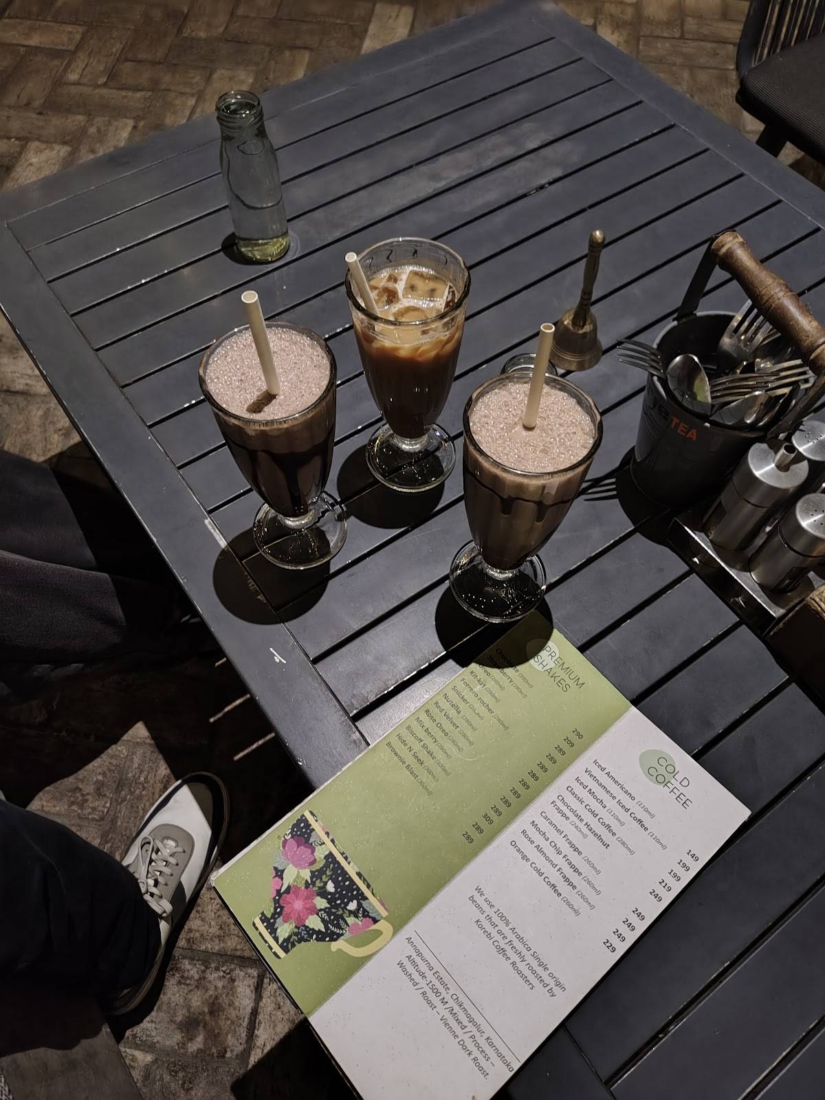 Varietea Lounge & Terrace menu