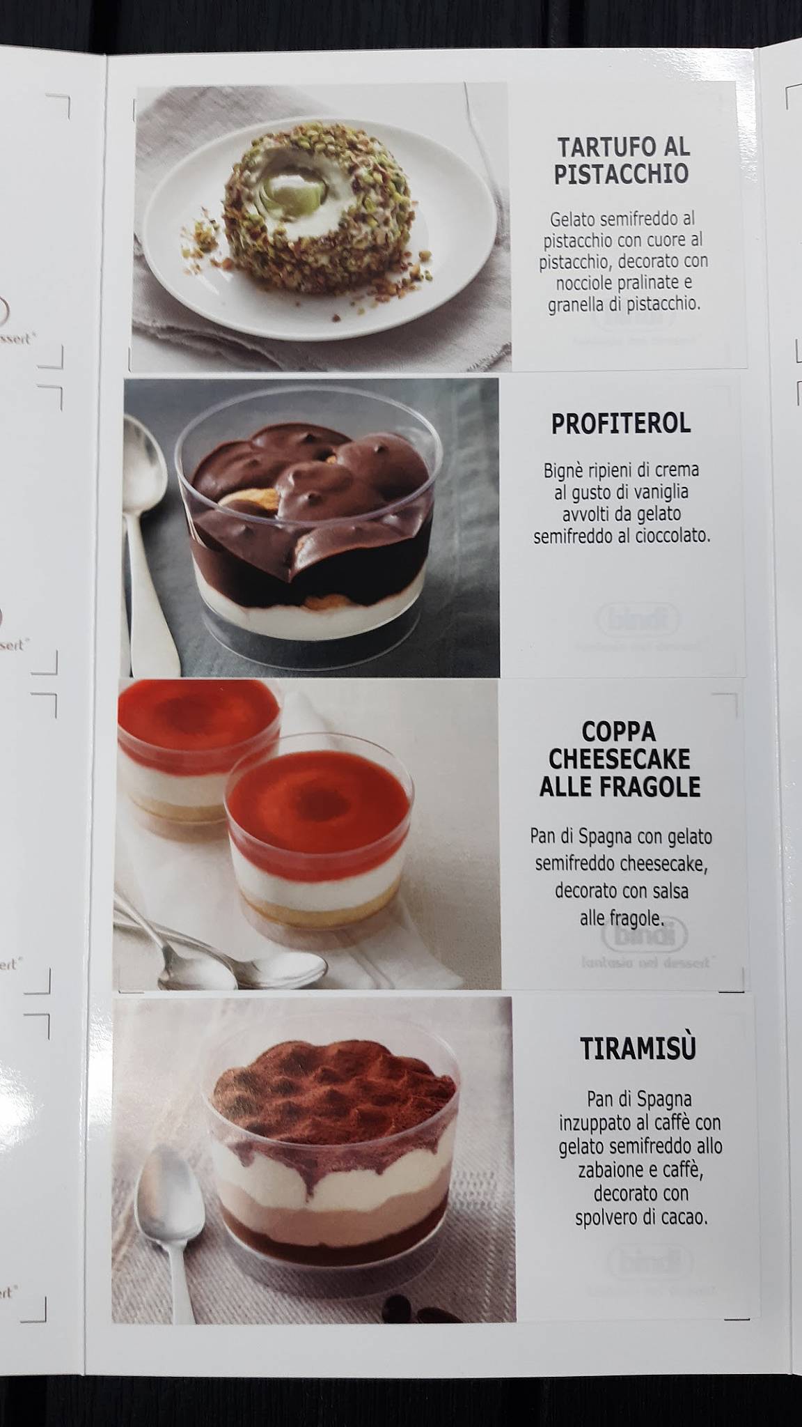 Menu di Pizzeria Via Vai 