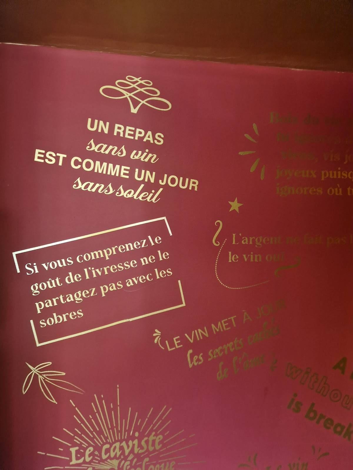 Menu de Vinart