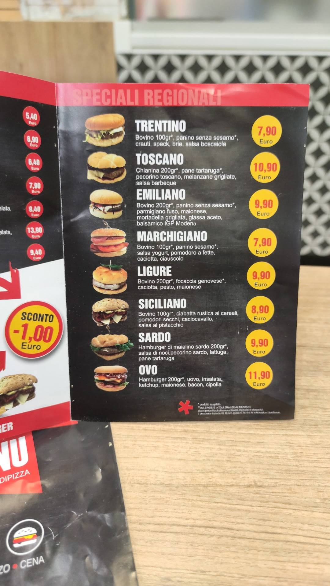 Menu di W-Style Caffè 