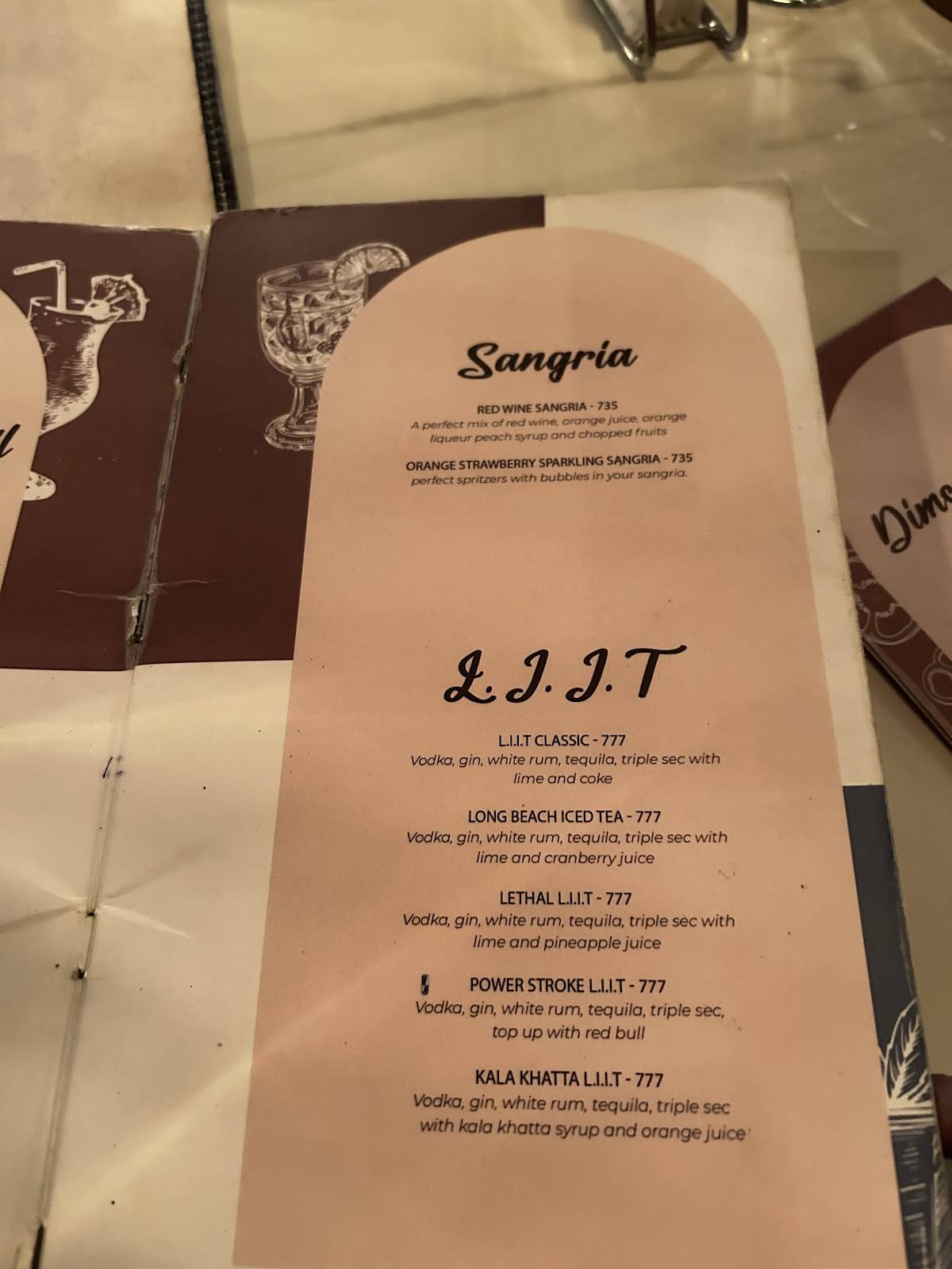 Warehouse Cafe menu