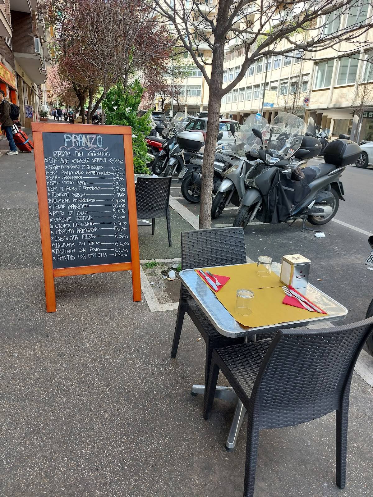 Menu di Willy Bar S R L 