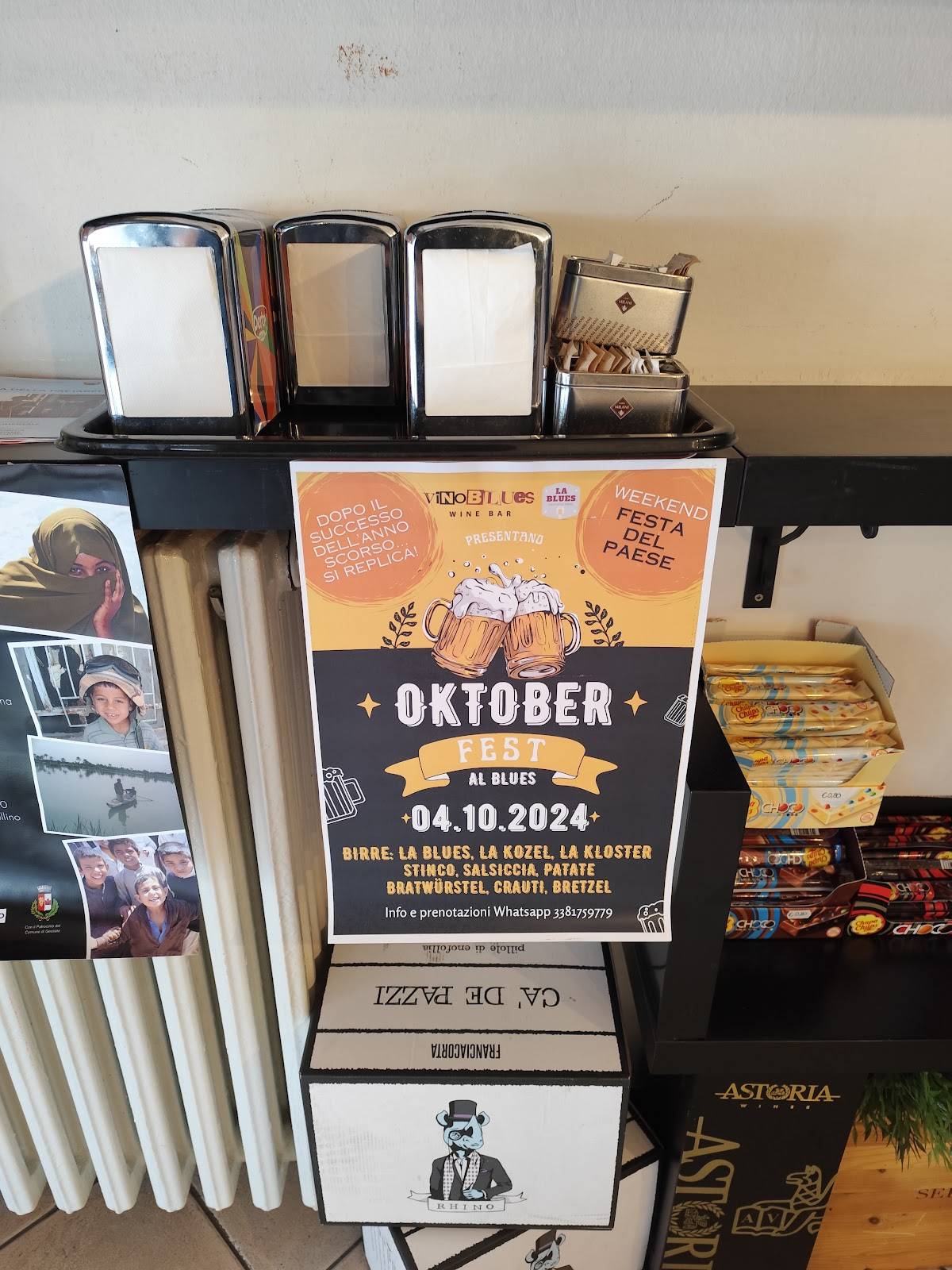 Menu di Vino Blues Wine Bar 