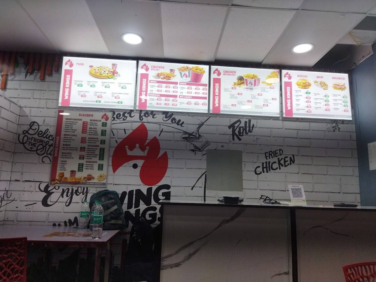 Wing Kings menu
