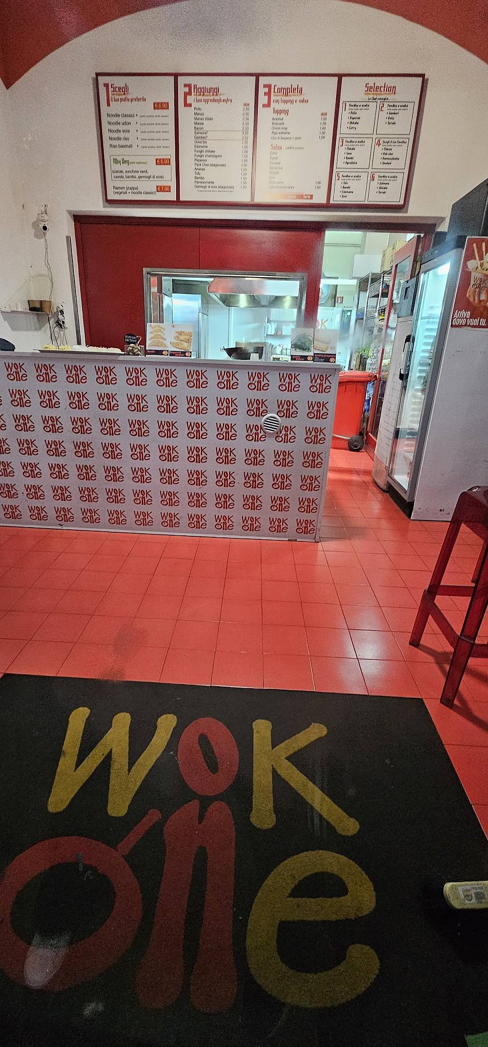 Menu di Wok One 