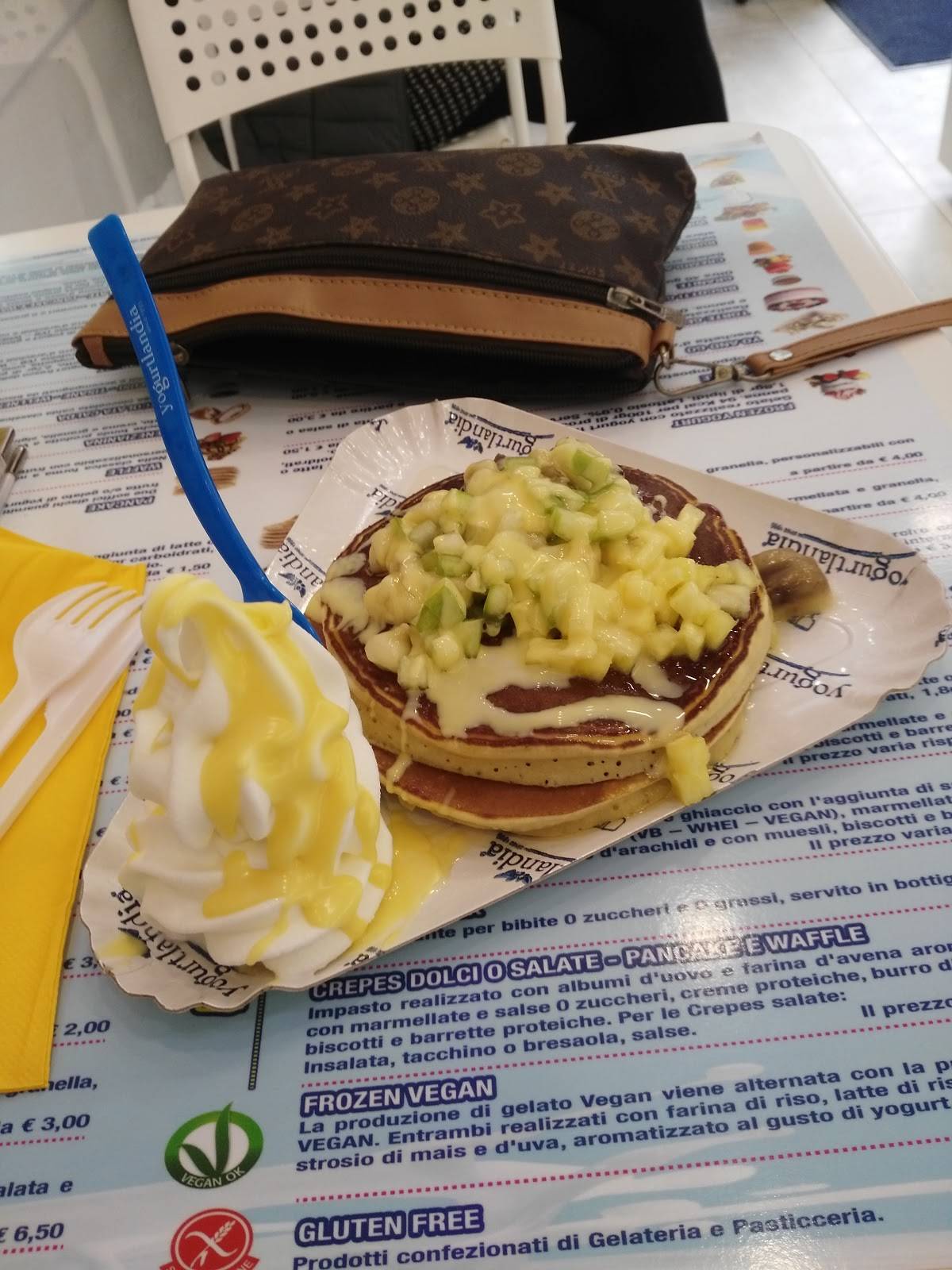 Menu di Yogurteria Roma 