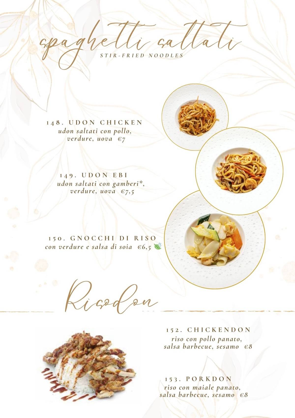Menu di Yoshi 