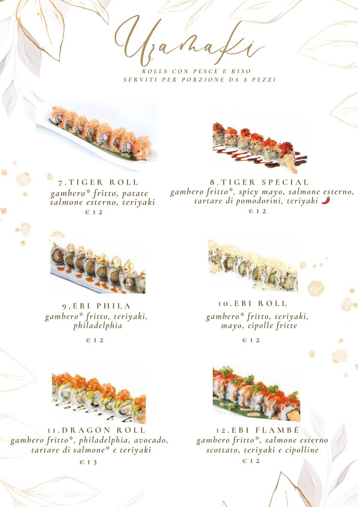 Menu di Yoshi 