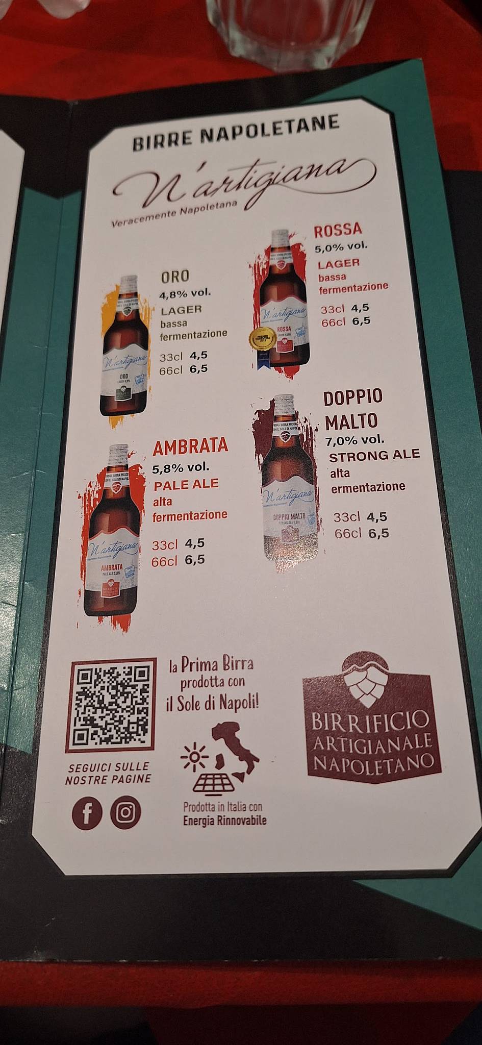 Menu di ZI TO' 