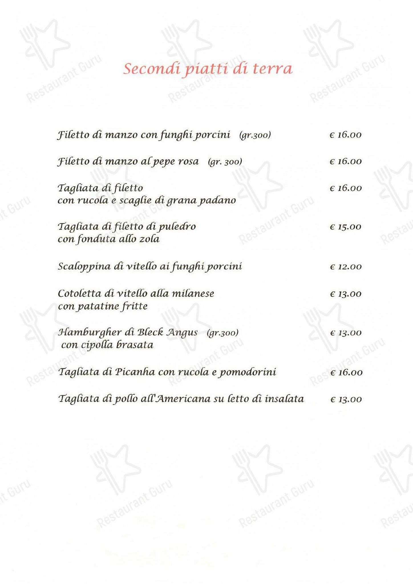 Extè in Zanica - Wine Menu