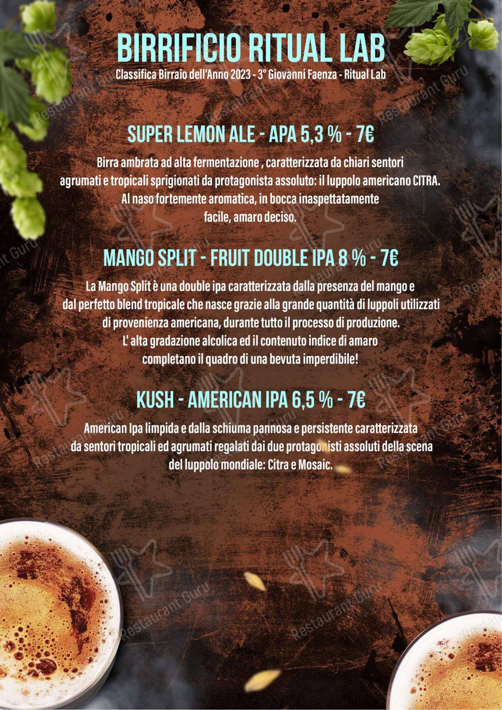 Menu di Zero56 - Menu bar