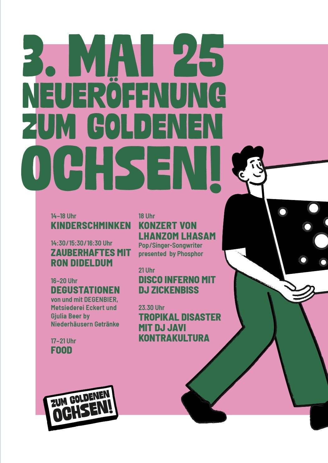 Menu di Zum goldenen Ochsen! 