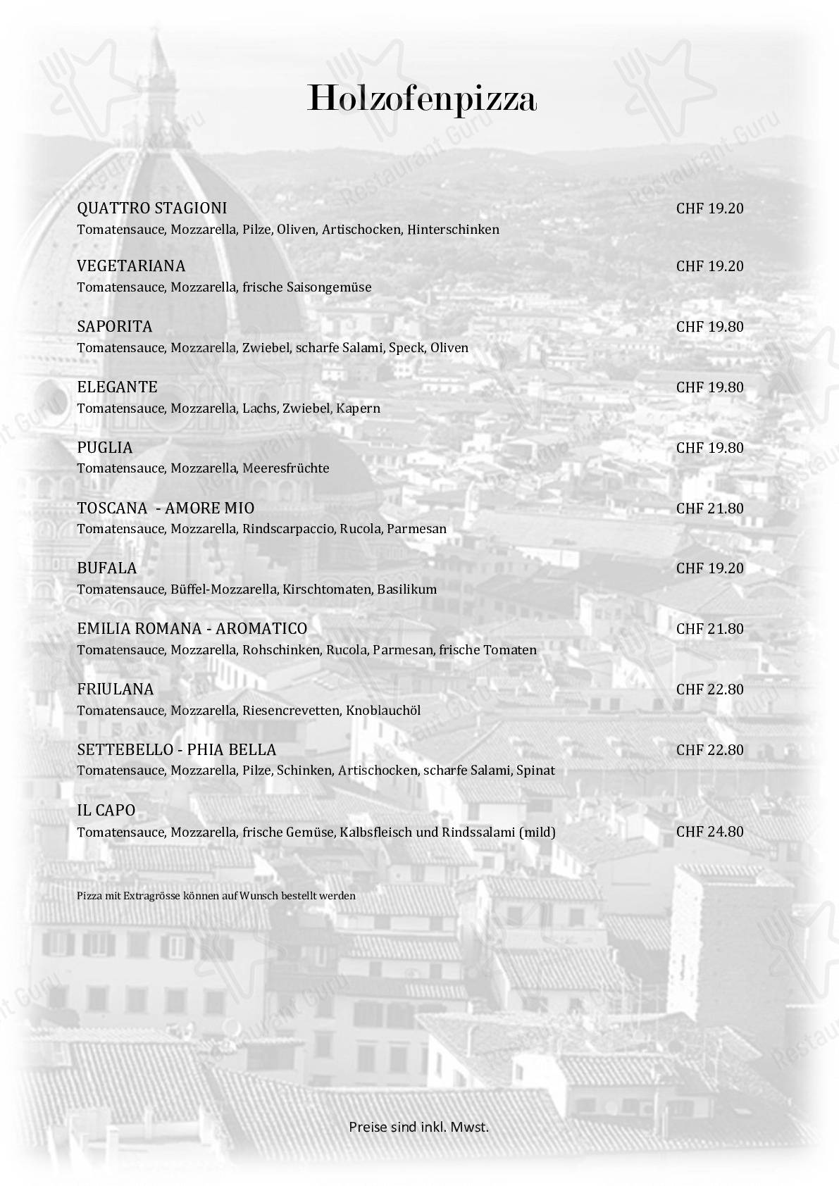 Guarda il menu di Dieci