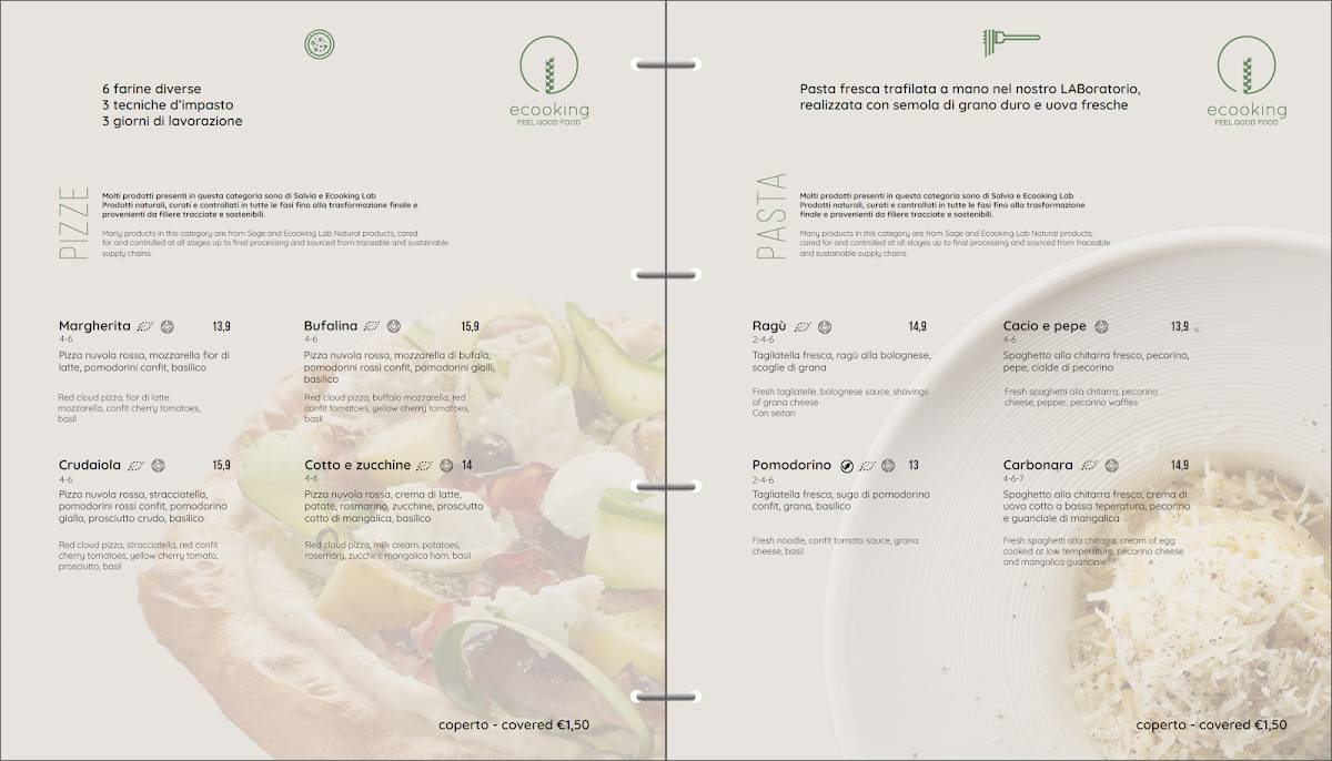 Menu di Ecooking World 