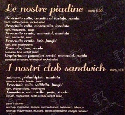 Menu di Bar Black Market 
