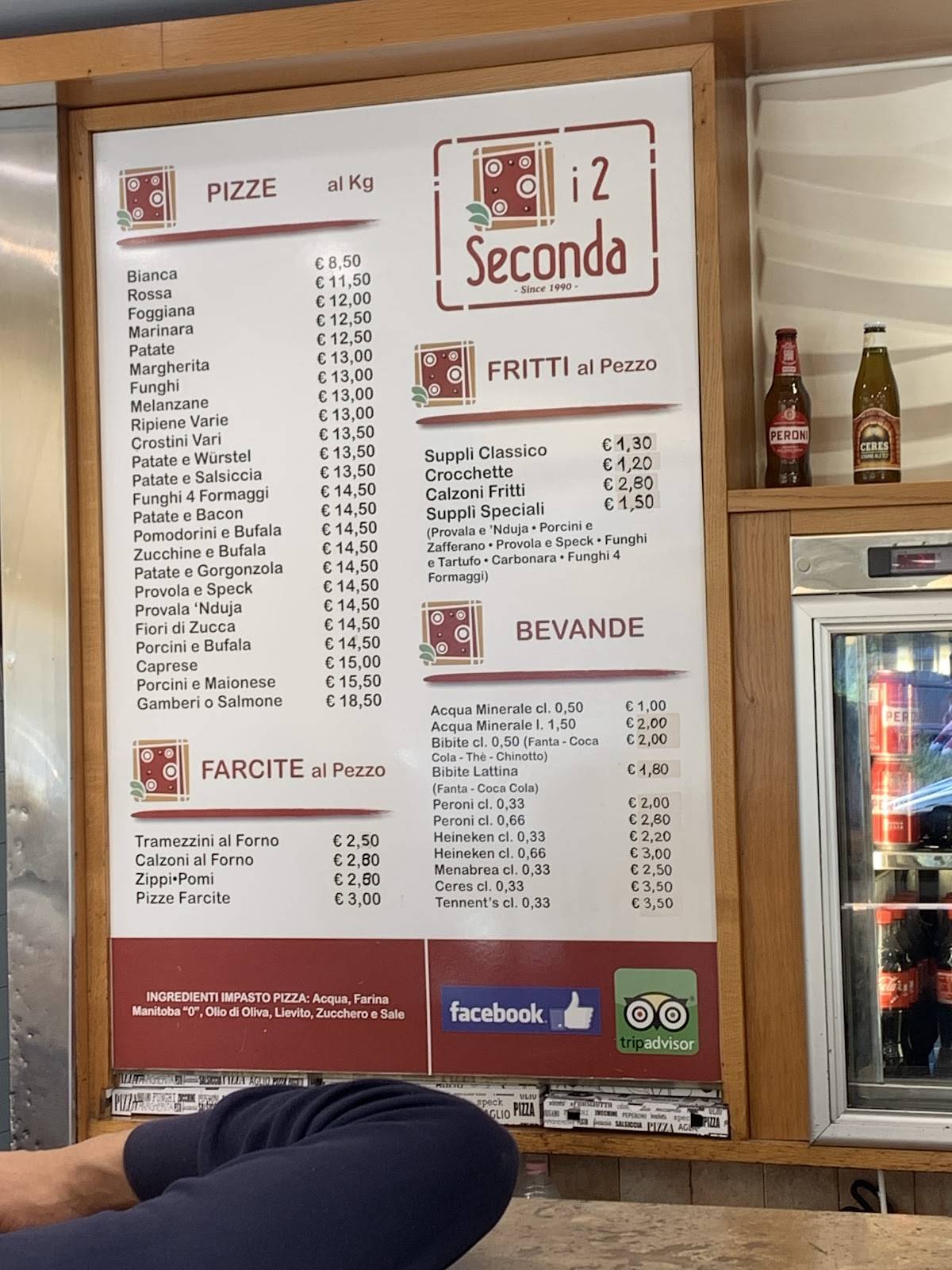 Menu di i 2 Seconda 