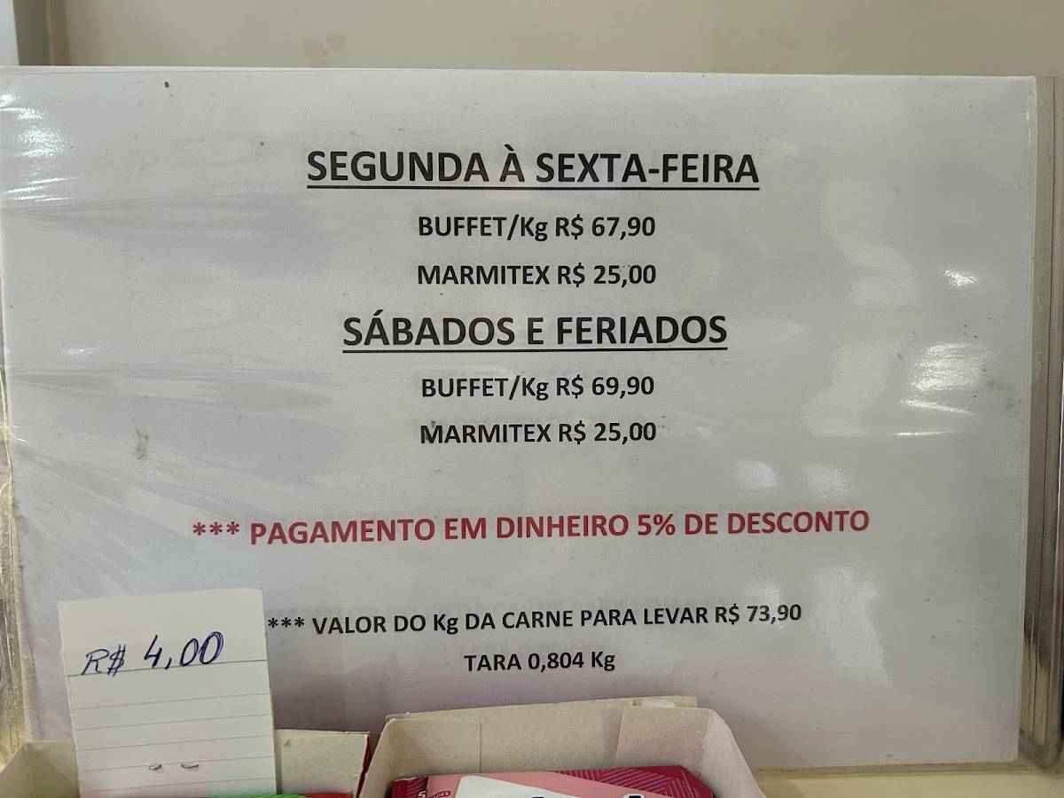 Restaurante Guidolin cardápio