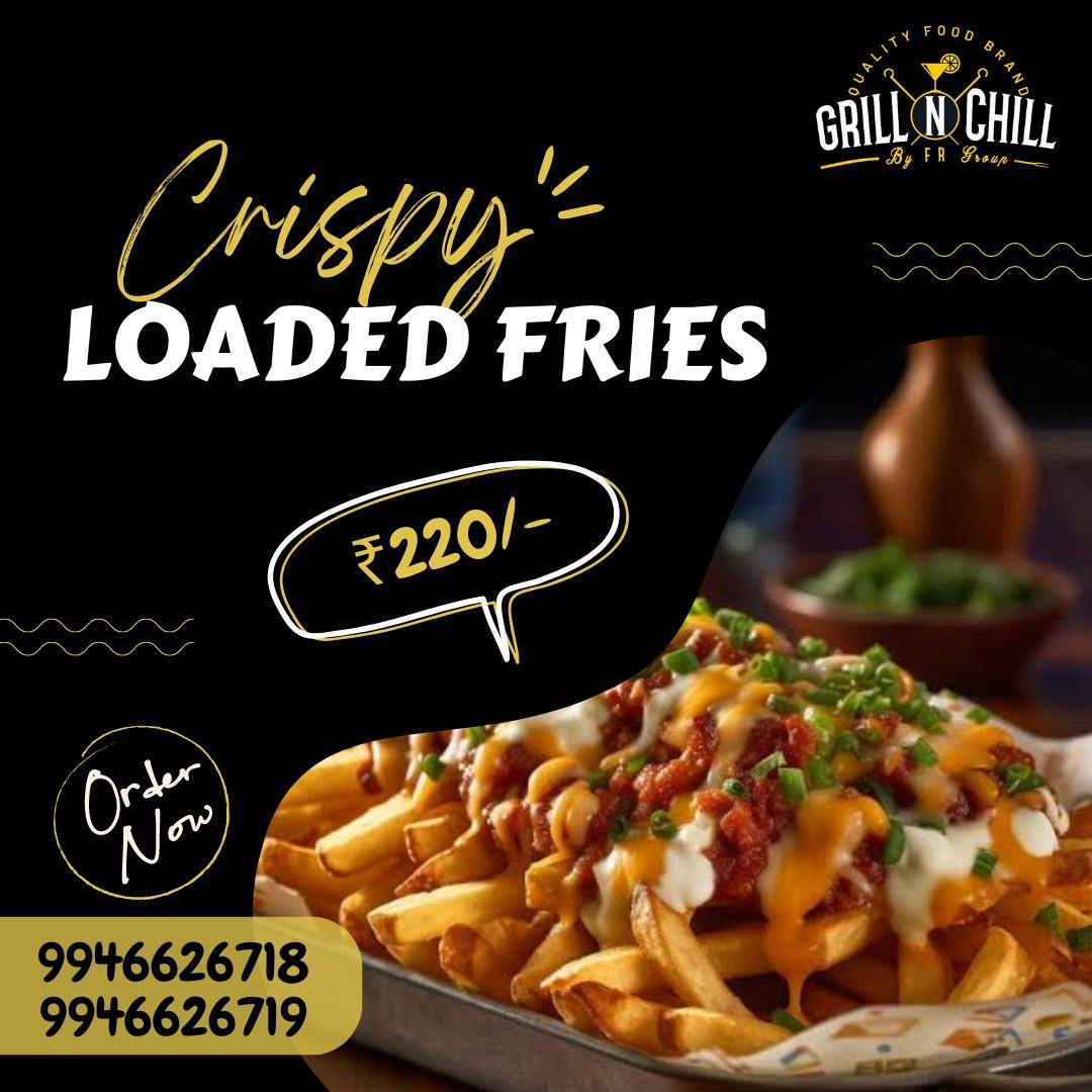 Grill'n Chill menu
