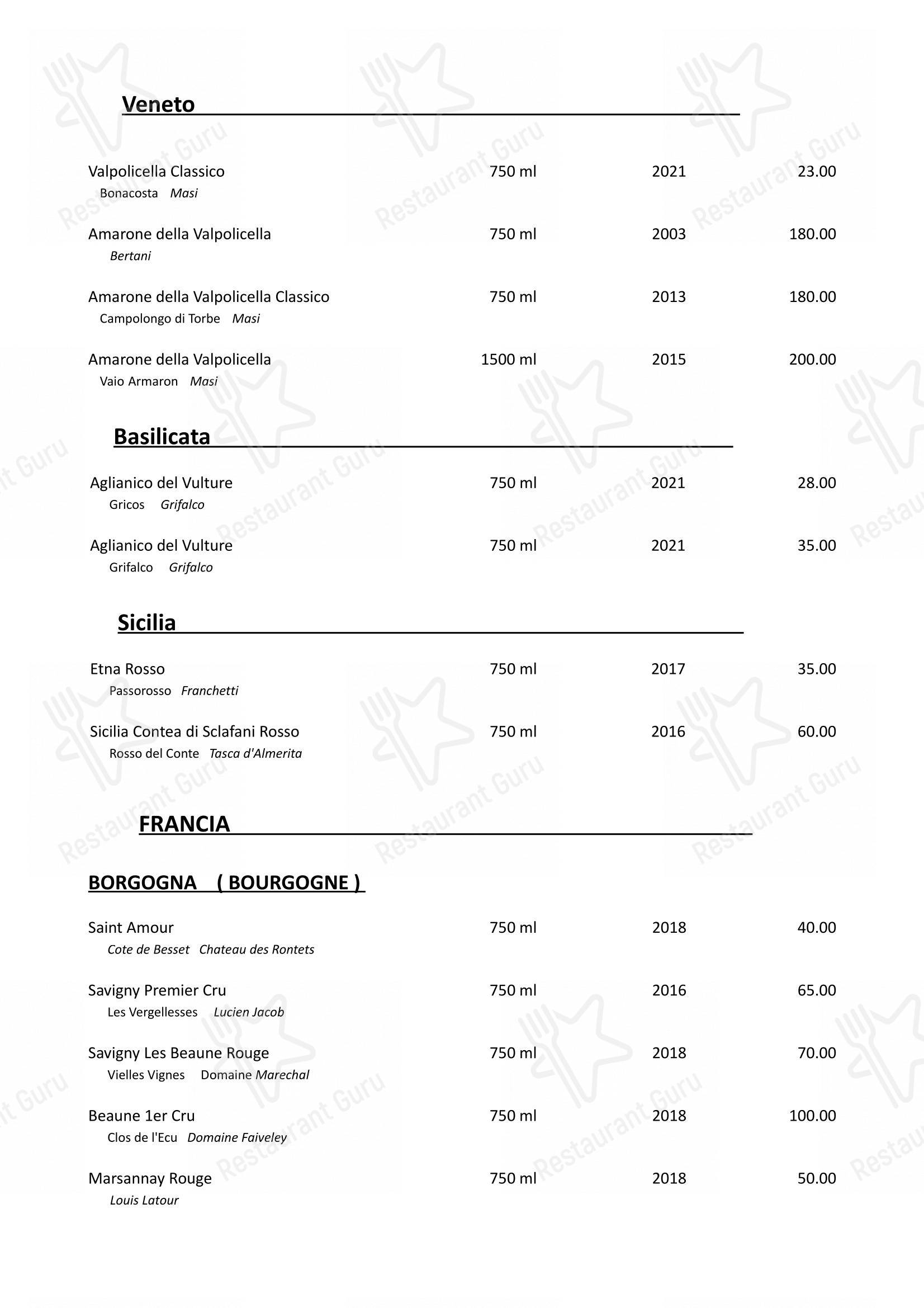 Ristorante Manhattan in Porto Sant'Elpidio - Menu