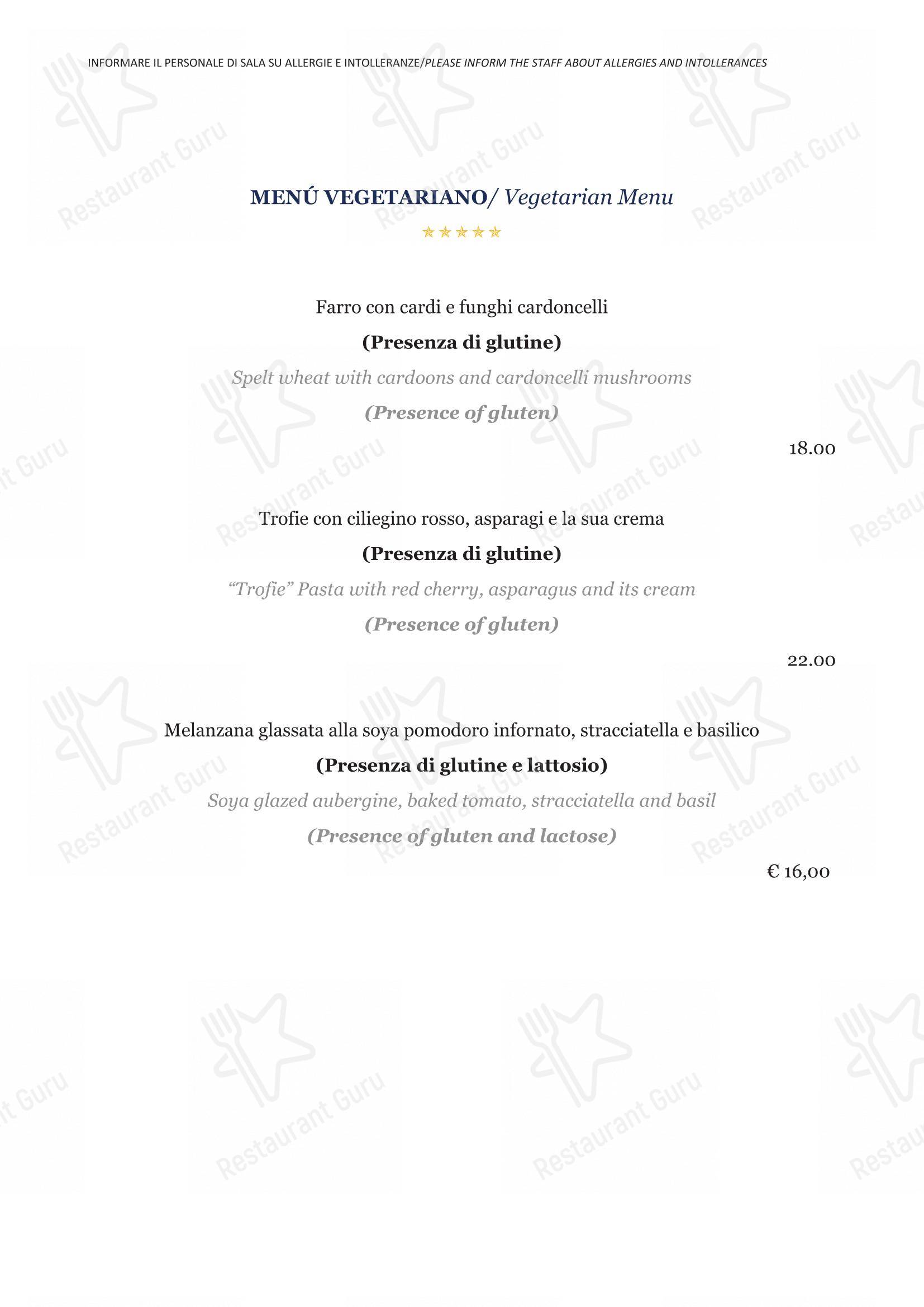 Menu per BV Quarry Rooftop Terrace Matera - Restaurant Garden Inn pub & bar