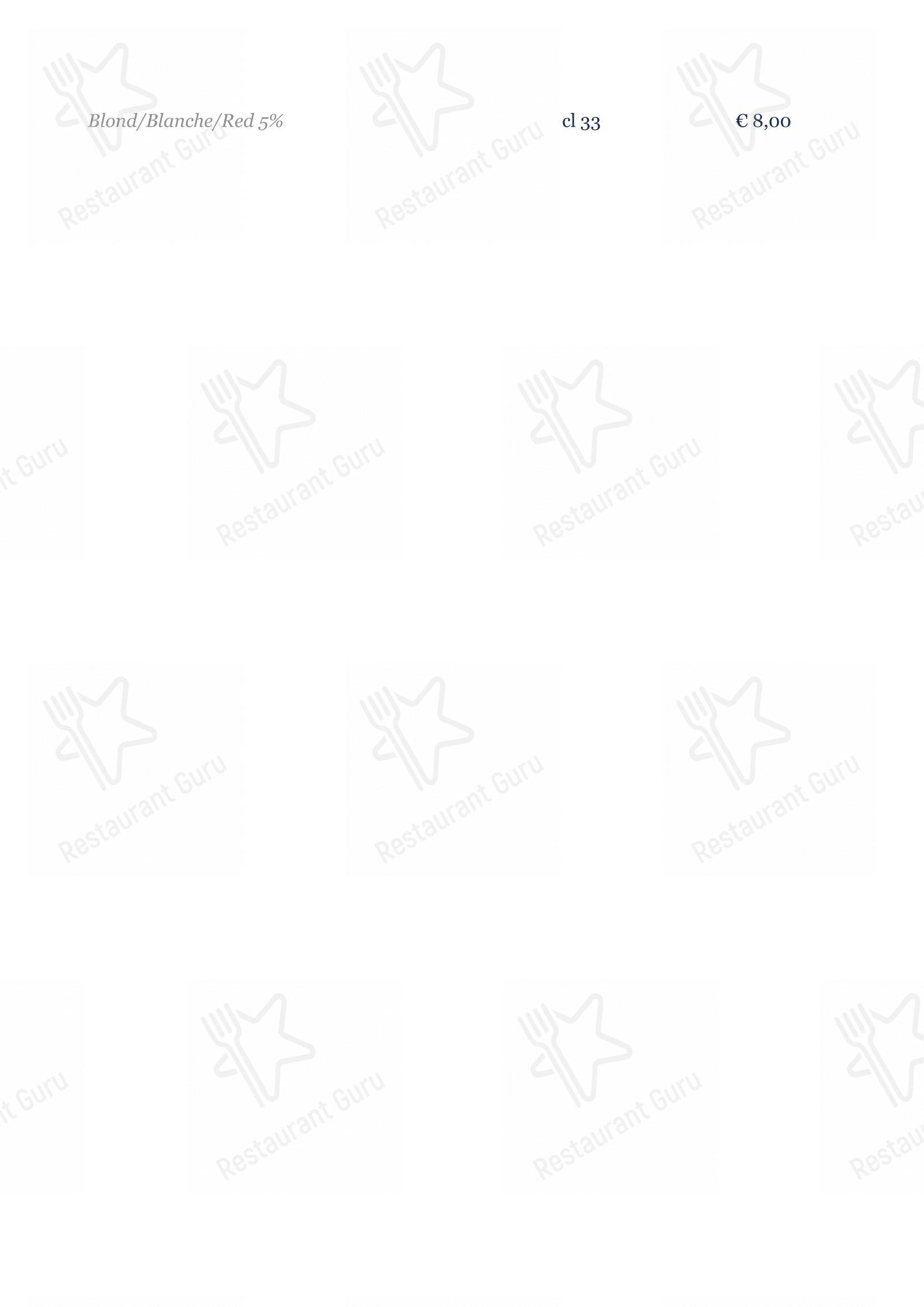 BV Quarry Rooftop Terrace Matera - Restaurant Garden Inn in Matera - Основное меню