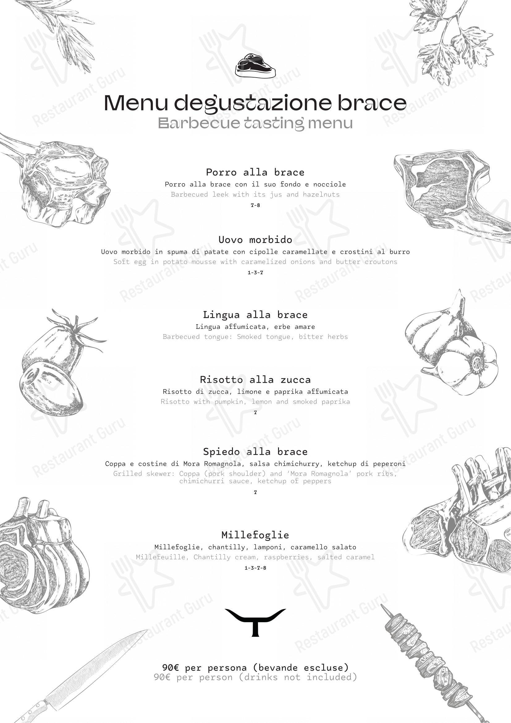 Menu di Quintale - Menu