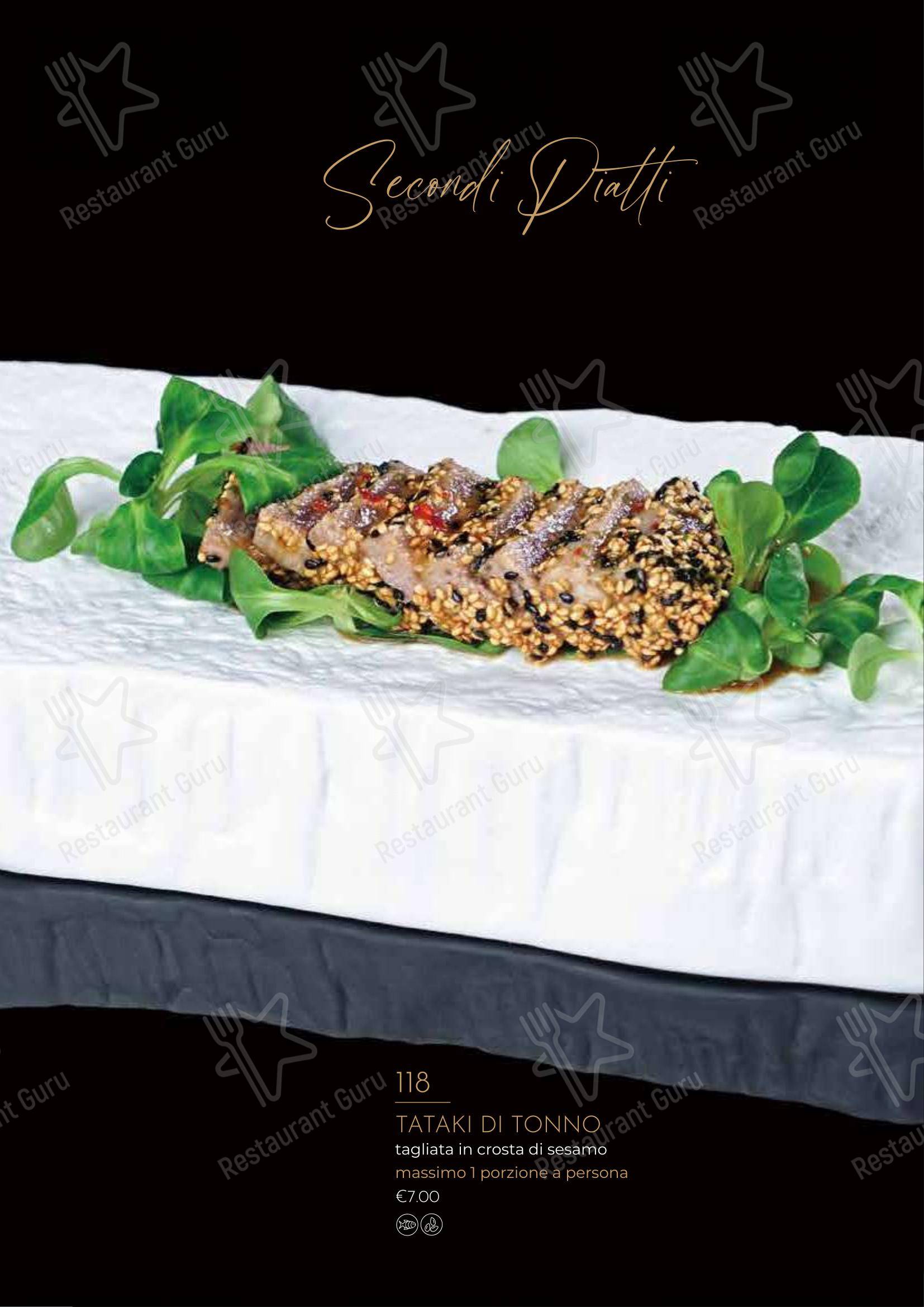 Menu di Ristorante Giapponese Hanami Parma - 菜单