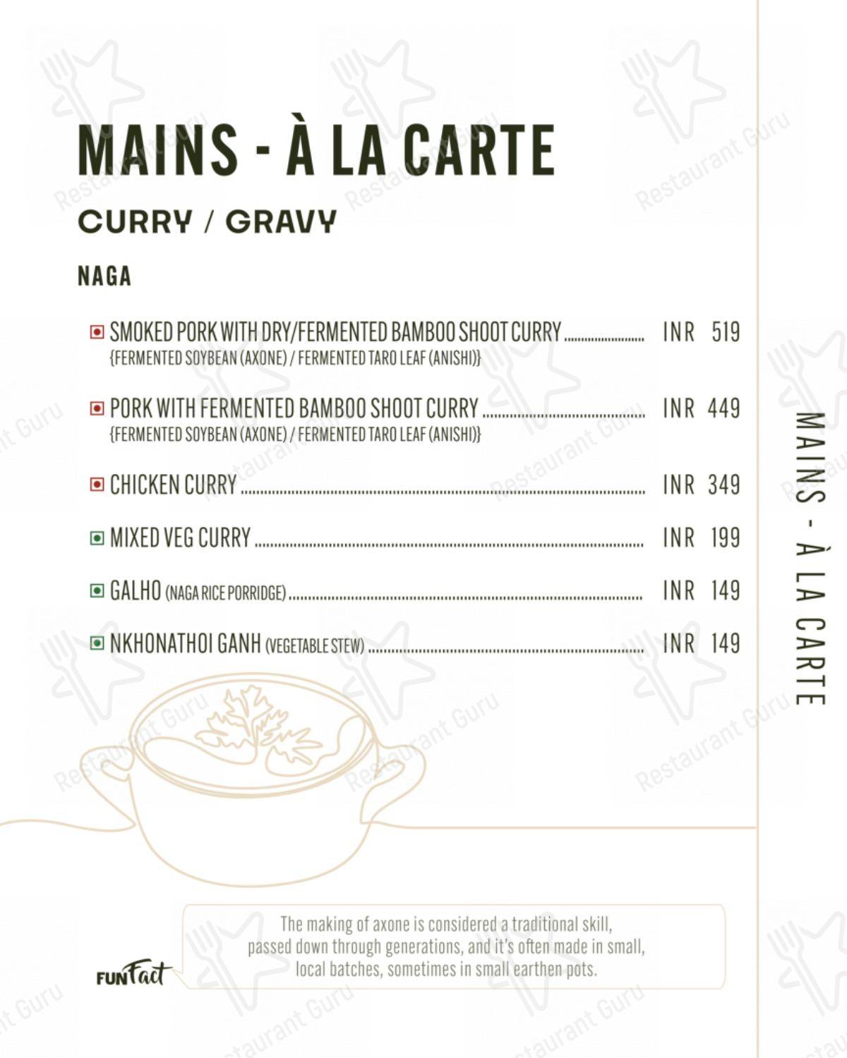 Menu for SINGJU,Juhu Tara Road in Mumbai