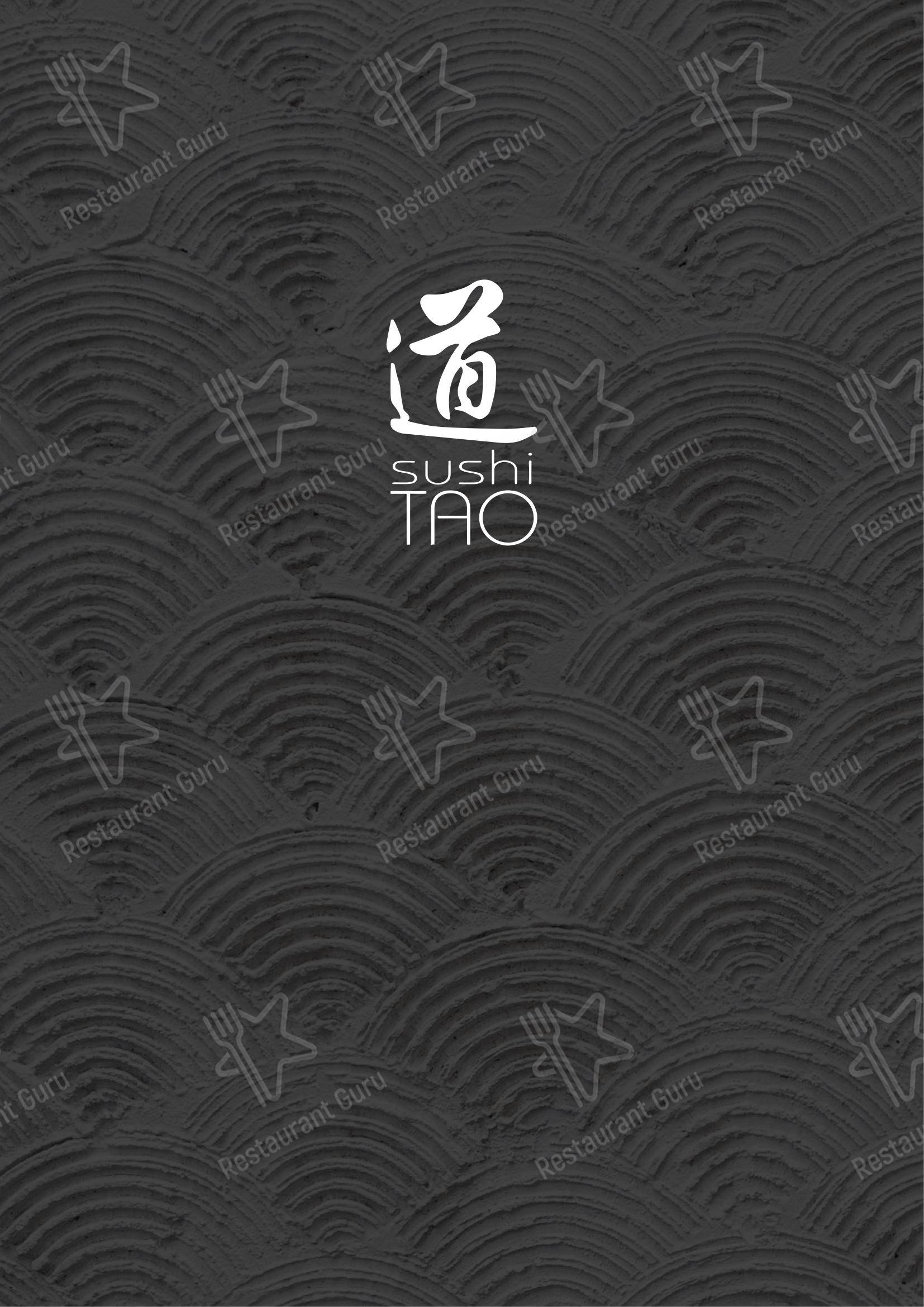 Menu per Sushi Tao Restaurant ristorante