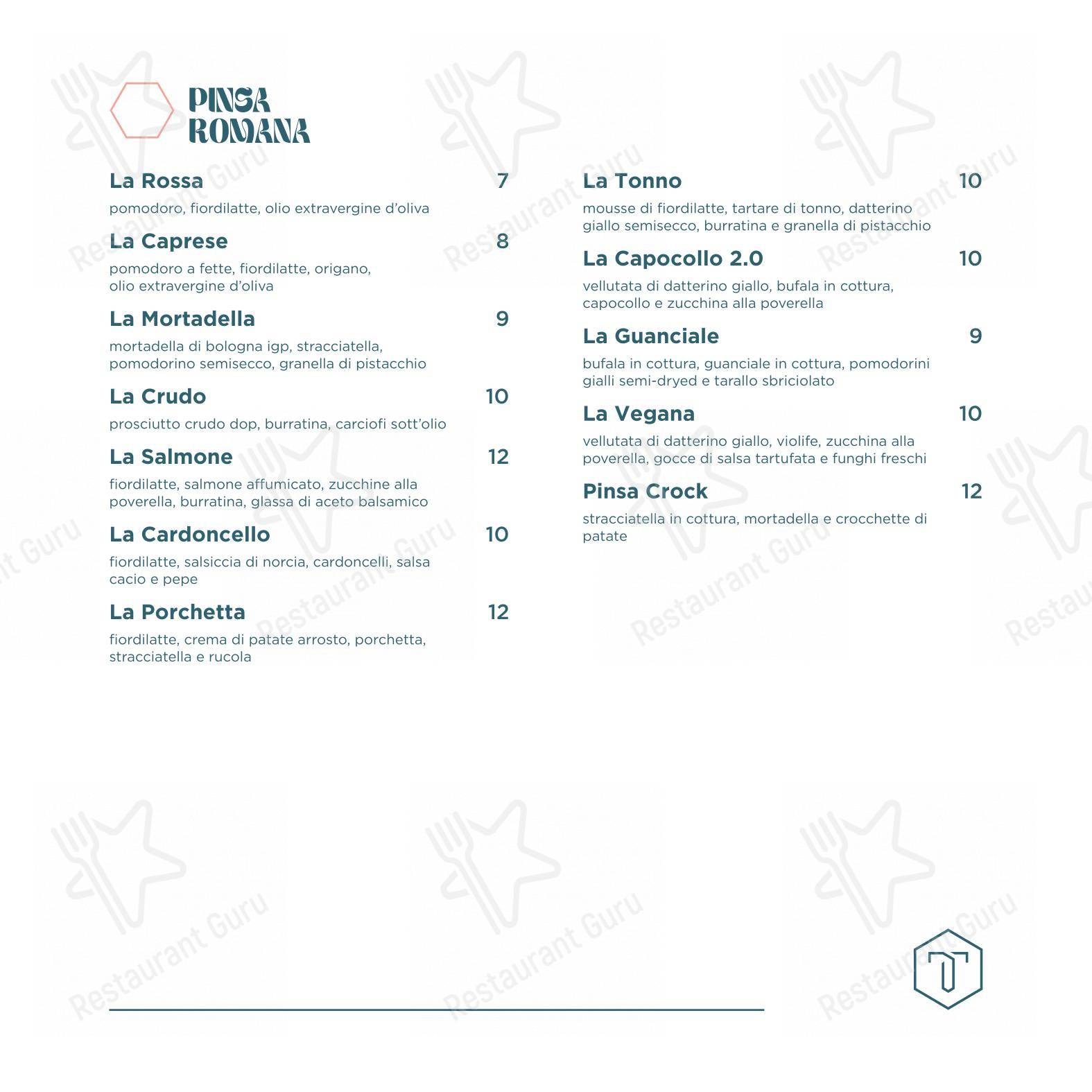 Menu di Truth - Mixology & Kitchen - Menu