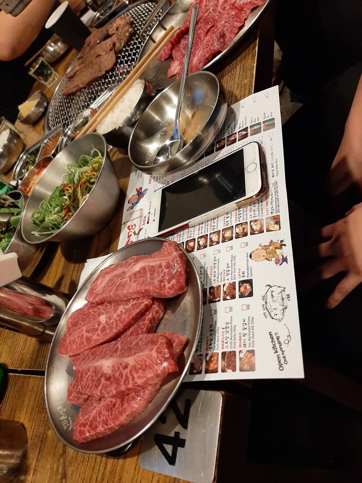 Menu at 678 Korean BBQ Restaurant, Sydney, Level 1/396 Pitt St